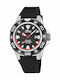 Lotus Watches Ανδρικό Ρολόι Μπαταρίας με Μαύρο Ατσάλινο Μπρασελέ