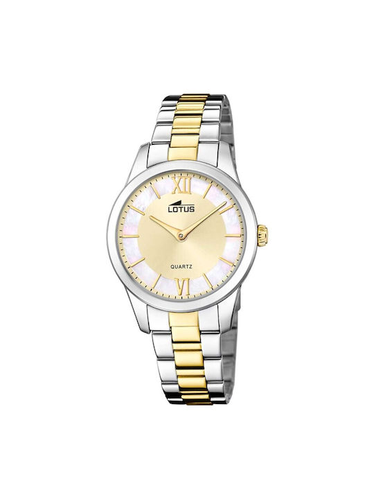 Lotus Watches Uhr mit Silber Metallarmband