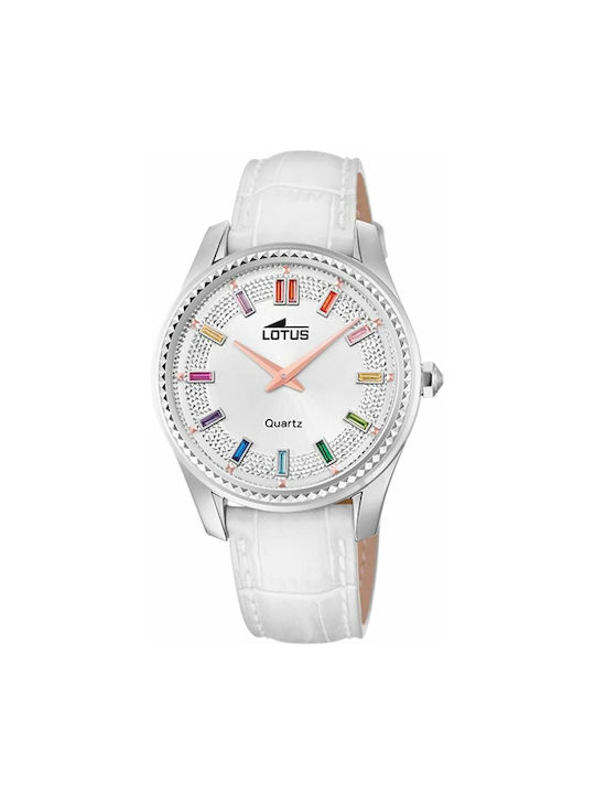 Lotus Watches Watch in White / White Color