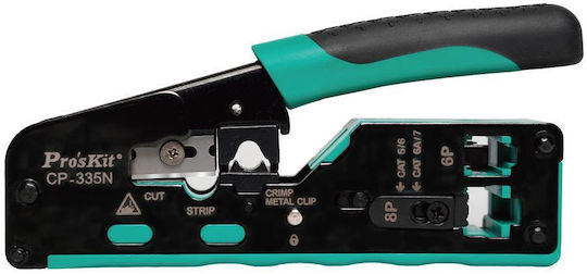 Proskit Πρέσα Ακροδεκτών Δικτύου RJ12, RJ11, RJ45