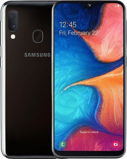 Samsung Galaxy A20e (3/32GB) Μαύρο Refurbished Grade B