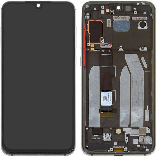 Screen with Touch Mechanism and Frame for Xiaomi Mi 9 SE (M1903F2G) (Gray)