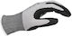 Wurth Tigerflex Gloves for Work Gray Nitrile/Polyester 1pcs