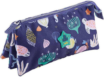 Miquelrious Pencil Case with 3 Compartments