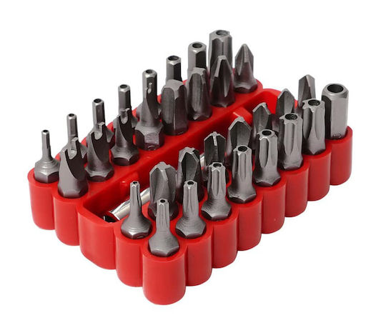 Proskit Σετ 33 Μύτες Κατσαβιδιού Torx / Torq / Tri-Wing / Σταυρός