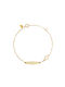 Kritsimis Kids Gold ID Bracelet 9K with Cross