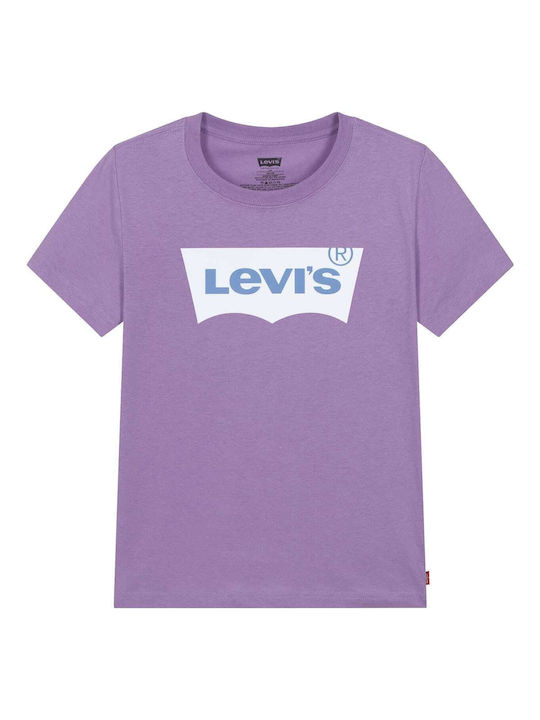 Levi's Kinder-T-Shirt Lila