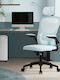 Office Chair with Adjustable Arms Blue ML-Design