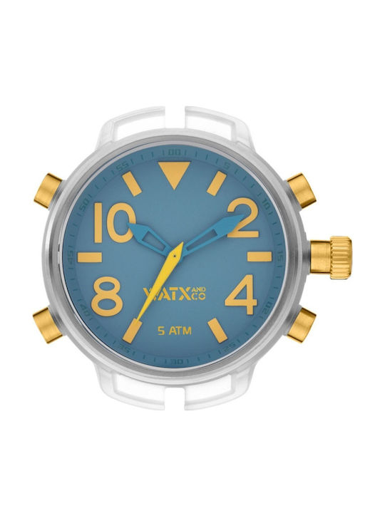 WATX & CO Γυναικείο Ρολόι 49mm Μπαταρίας με Καο...