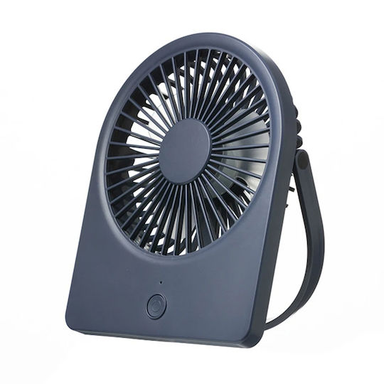 Techsuit Mini Fan Ct-108 Portable Rechargeable Usb Blue