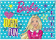 Gim Ordner mit Schaltfläche für Papier A4 Barbie
