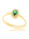 Fa Cad'oro Ring with Diamond made of Gold 18K