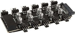 Sp105 10x Pwm-вентилатор-хъб Sp105 10x Pwm-вентилатор-хъб
