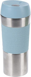 Glas Thermosflasche Rostfreier Stahl 350ml Hell...