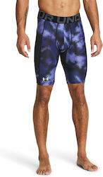 Under Armour Heatgear Printed Long Șort termic Violet Under Armour Heatgear Printed Long Șort termic Violet