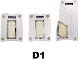 Autoline D1 Car Pedal Set Illuminated Universal...