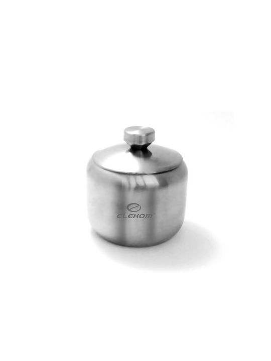 Elekom Inox Tabletop Spice Jar Gray