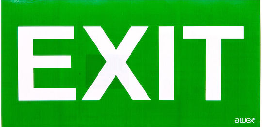 Awex Sign Exit PD28