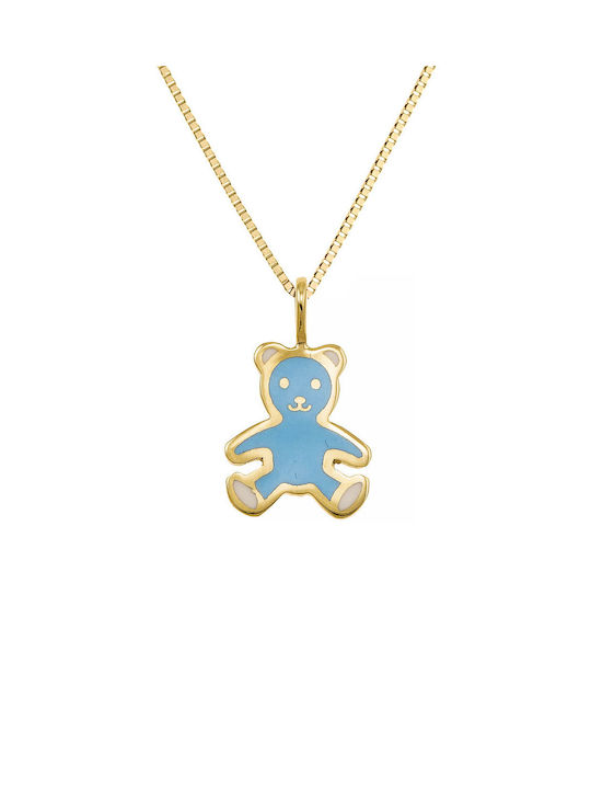 Kritsimis Gold Rope Kids Necklace 9K 32GK4891-904