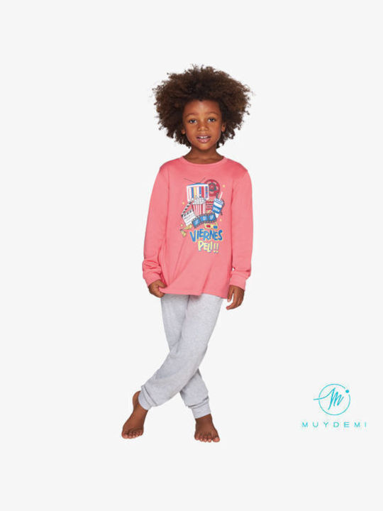 Muydemi Kids Pyjamas Coral