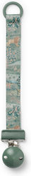 Elodie Details Pacifier Ribbon Wood Fabric Silver