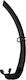 XDive Snorkel Black with Silicone Mouthpiece