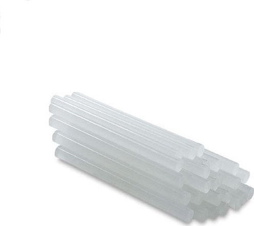Κόλλα Ράβδος Σιλικόνης Θερμή 10mm 30 Cm Υπερδιάφανη Oem