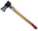 Dedra 13M809 Axt Gewicht 2000gr mit Holzgriff
