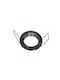 DIL Round Metallic Recessed Spot with Socket G4 Chrome 6x6cm. 1pcs