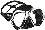 Mares Diving Mask Silicone X Vision in White color