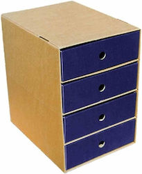 Unitate de sertare Next 4 sertare Classic Blue ...