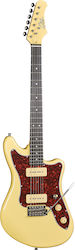 Eko Electric Guitar in Cream Color