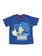 Kinder-T-Shirt Rot Sonic