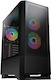 Cougar MX430 Mesh RGB Gaming Midi Tower Computer Case with Window Panel Black