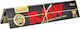 Raw King Size Slim Unraffinierte Schwarze Klassische Natürliche Drehpapiere 50 Blätter