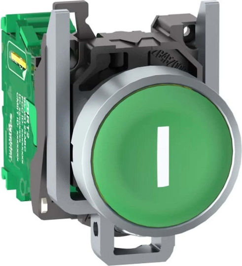Schneider Electric Harmony Schalter Druckknopf mit Beleuchtung Grün 1Stück