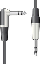 Citronic S6j-90j300 Καλώδιο Ήχου 6,3mm Trs Right Angle Jack 6,3mm Trs Jack 3m Τεμάχιο 19981