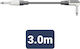 M6j-90j300 Καλώδιο Κιθάρας Ορθή Γωνία 6.3mm Mono Jack Plug 6.3mm Mono Jack Plug 3m Τεμάχιο 20123