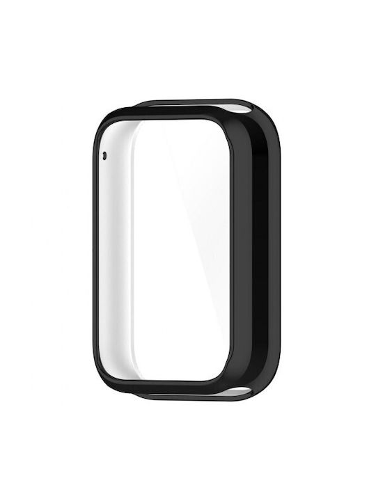 Silicone Case in Black color for Xiaomi Smartband 8 Active, Redmi Smart Band 2
