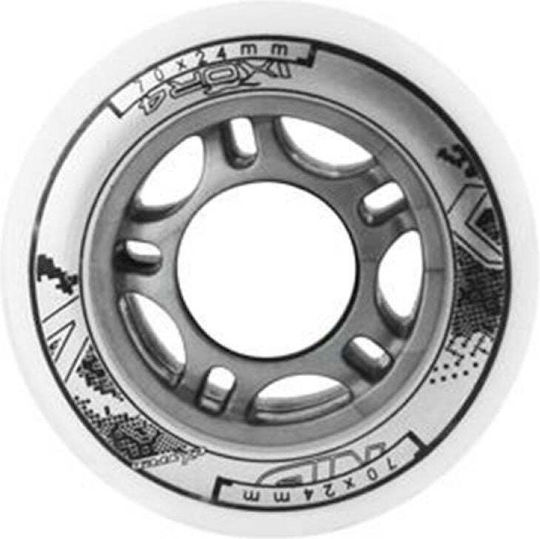 Nils Extreme Pu 70x24mm 82a Roti Albe 4 Bucati 16-30-008