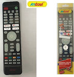 Andowl Compatible Remote Control Q-YK1810 for Τηλεοράσεις