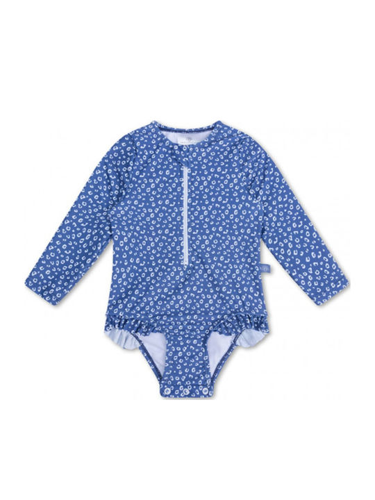Fresk Kinder Badeanzug Einteilig Blue