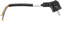 Elgotech Power Cord with Cable Properties 1x25mm² Black 1m