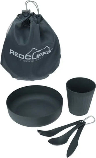 Redcliffs Комплект прибори за сервиране за къмпинг 6бр