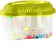 Reptilien Terrarium Yellow 26.5x20x15.5cm