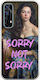 Vintage Lady Sorry Not Sorry Realme 7 Flexible Tpu Transparent Silicone