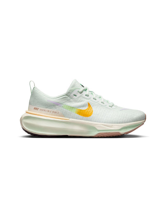 Nike ZoomX Invincible Run Flyknit 3 Γυναικεία Αθλητικά Παπούτσια Running Barely Green / Sail / Violet Mist / Multi Color