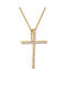 Kritsimis Women's Gold Cross 14K with Chain