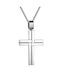 Kritsimis Women's White Gold Cross 14K with Chain