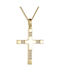 Kritsimis Women's Gold Cross 14K with Chain